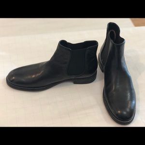 John Varvatos Black Low Cut Boot